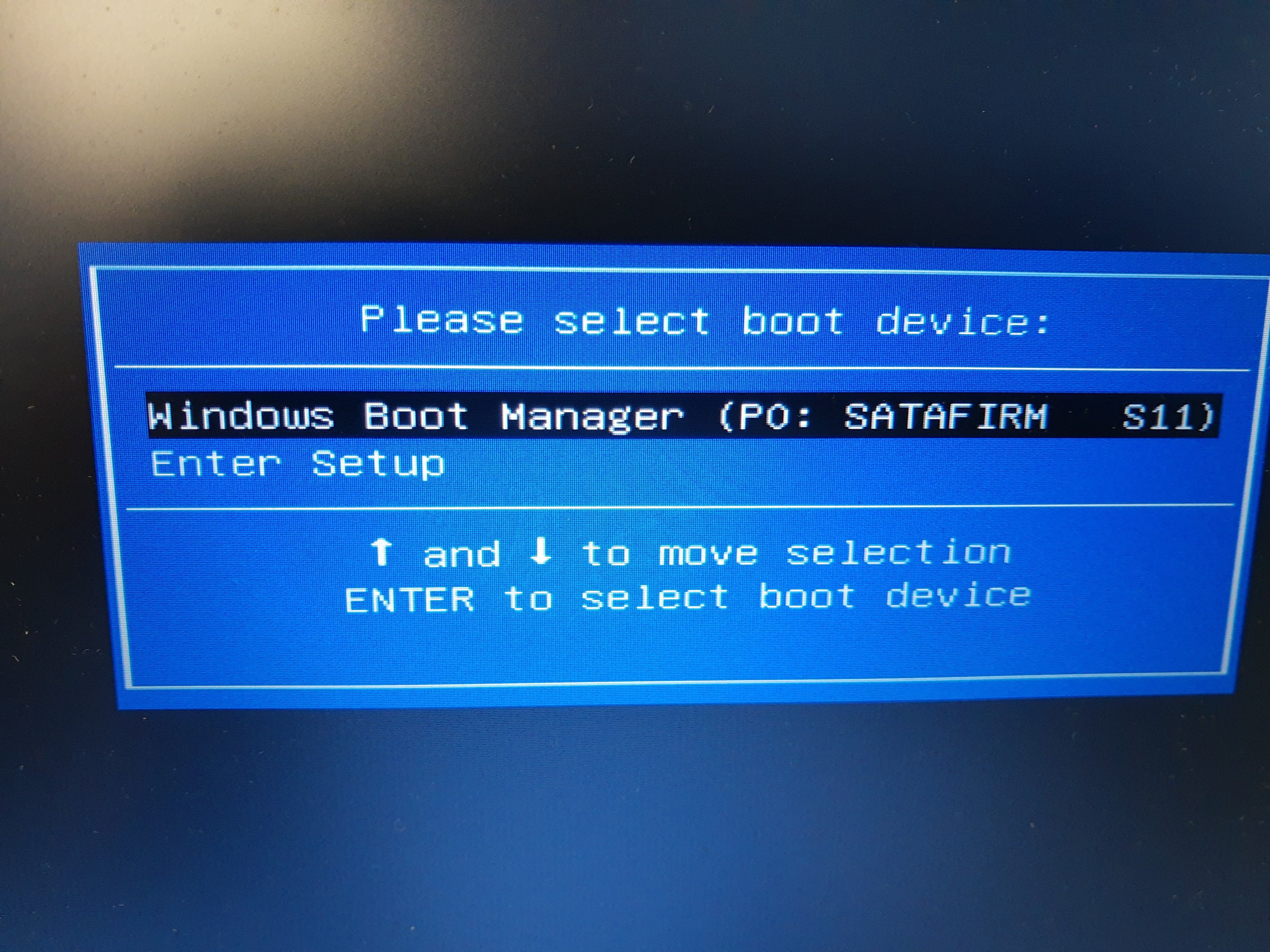 Dysk goodram widoczny w bios jako satafirm s11