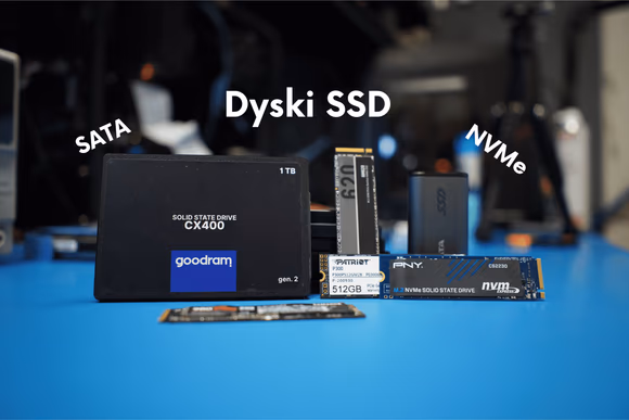 Dyski SSD NVMe SATA — odzyskiwanie danych