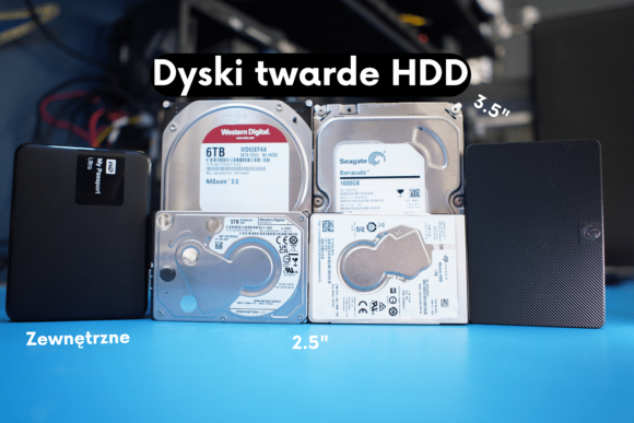 stos dysków twardych hdd