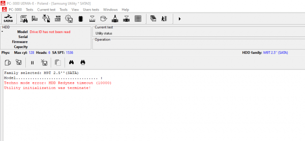 start utility samsung m9t PC3000