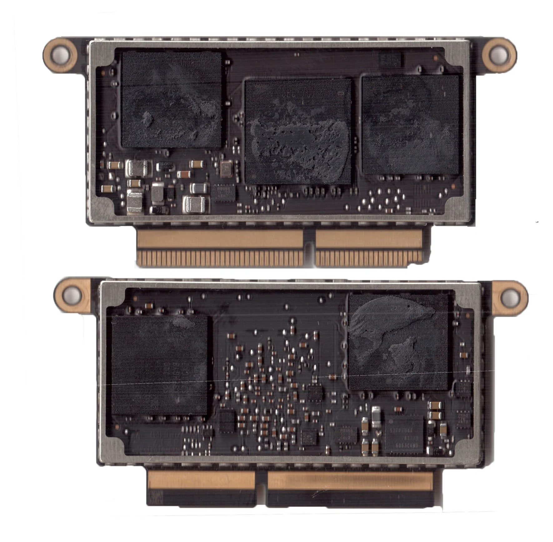 ssd nvme apple macbook pro 2017 inside pcb