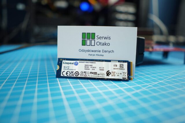 Kingston NV2 skasowane dane trim Kingston NV2 NVMe SSD